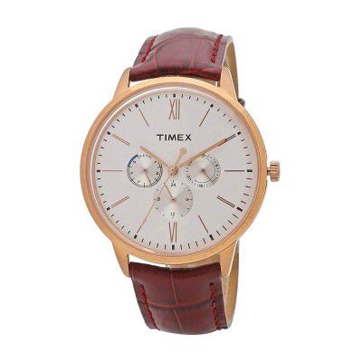 Timex Analog White Dial Mens Watch-TWEG16404
