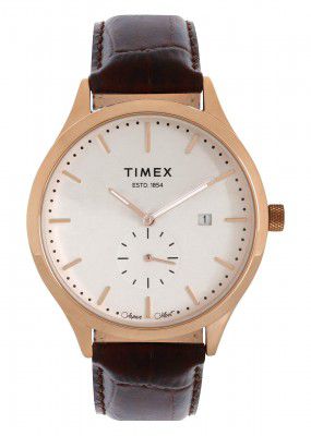 TIMEX Analog White Dial Mens Watch-TW000T317