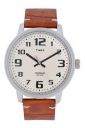TIMEX Analogue Beige Dial Mens Watch (Beige Dial Brown Colored Strap)...