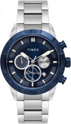 TIMEX Chronograph Dark Blue Dial Analog Watch - For Men TWEG273SMU01