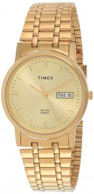 TIMEX Classics Analog Gold Dial Mens Watch - A504