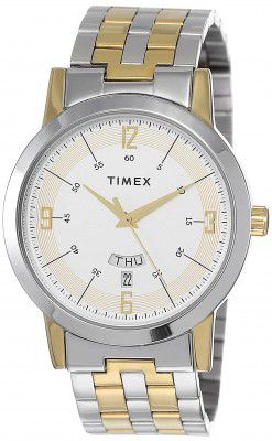 TIMEX Classics Analog Silver Dial Mens Watch -TW000T120