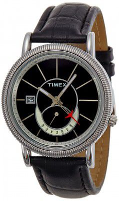 Timex E-Class Analog Black Dial Mens Watch-J201