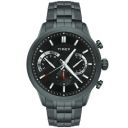 TIMEX E-Class Surgical Steel Enigma Chronograph Analog Black Dial Mens Watch-TWEG18605...