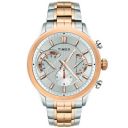 Timex E-Class Surgical Steel Enigma Chronograph Analog Silver Dial Mens Watch-TWEG18602...