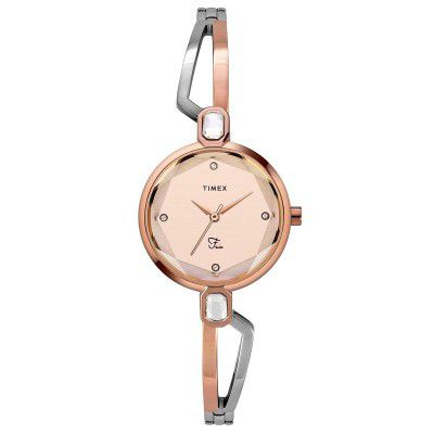 TIMEX Fria Analog Gold Dial Womens Watch-TWEL15101