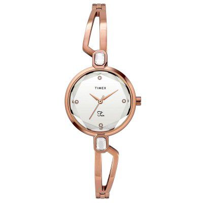 TIMEX Fria Analog Silver Dial Womens Watch-TWEL15100
