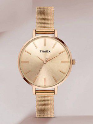 TIMEX Grey Dial Analog Watch - For Women TWEL155SMU02