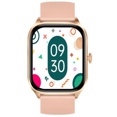TIMEX iConnect Calling+ 2.01” TFT Display with 240x296 Pixel Resolution |AI Voice Assist|100+ Sports Modes|100+ Watchfaces|Upto7 Days Battery(Normal Usage)-TWIXW504T