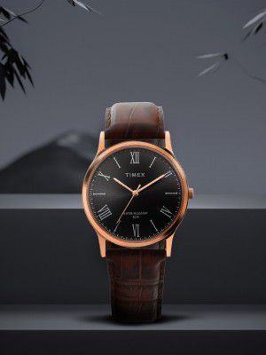 Timex Men Black Analogue Watch - TW000R433