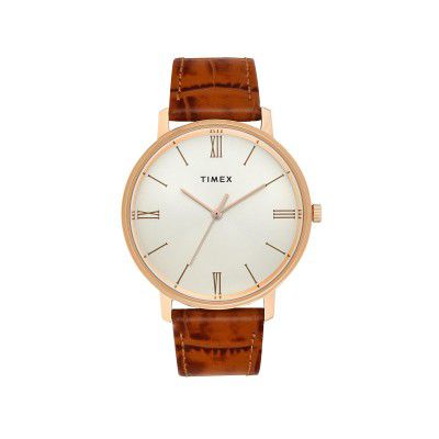 TIMEX Men Silver Round Dial Analog Watch - TWTG80SMU21