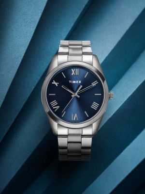 Timex Men Stainless Steel Bracelet Style Straps Analogue Watch TWTG104SMU09