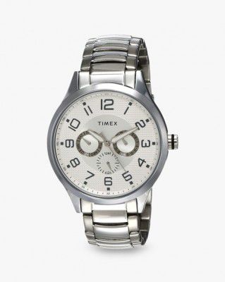TIMEX Men TW000T306 Chronograph Watch with Steel Strap