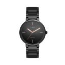 TIMEX Mens 40 mm Black Dial Ceramic Bracelet Analogue Watch - TWEG21202 ...