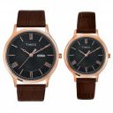 TIMEX Pairs Round Dial Analog Watch - TW00PR301...