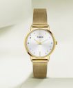 TIMEX Round 32mm Silver Dial Analog Watch  - For Women TWEL15601...