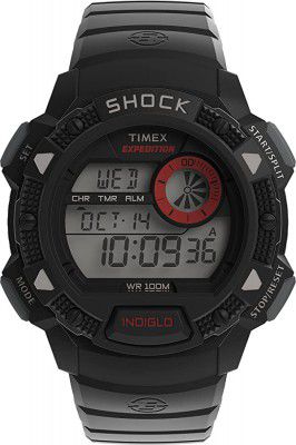 Timex Shock Digital Grey Dial Mens Watch - T49977