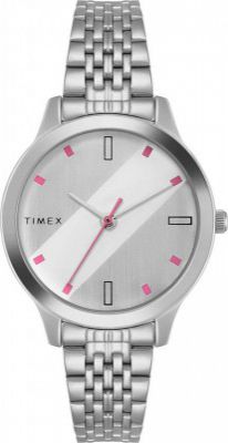 TIMEX Silver Dial Analog Watch - For Women TWTL10104