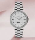 TIMEX UFC Octagonal 36mm Silver Dial Analog Watch  - For Women TW2V83200X6...