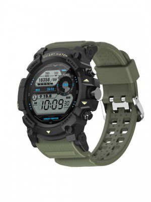 Timex Unisex iConnect Go 1.38"(3.50 cm) Display with BT Calling Smartwatch TWIXW801T