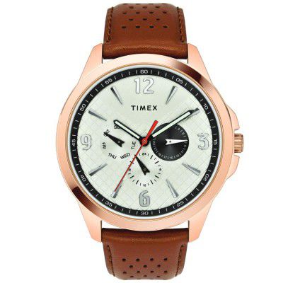 TIMEX Velocity Multifunction Analog Silver Dial Mens Watch-TWEG16519