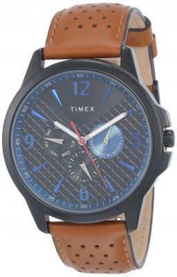 Timex Velocity Multifunction Analog Black Dial Mens Watch-TWEG16518