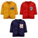 Tinchuk Baby Boy's & Baby Girl's Printed T-Shirt/Jhabla/Nightsuits with Assorted Prints- Multi-Pack...