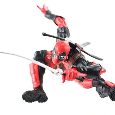 Tinion™|| Deadpool Action Figure Special Edition Action Figure for Car Dashboard, Decoration, Cake, Office Desk & Study Table (Pack of 1) (Height-16cm)