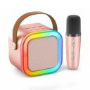 TinyHugs Mini Bluetooth Karaoke Machine – Portable Speaker...