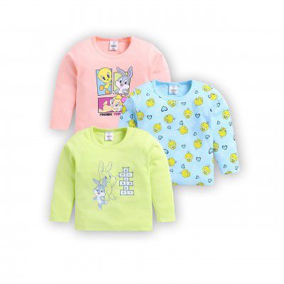 TINYO Boy's Cartoon Regular Fit T-Shirt for Baby Kids