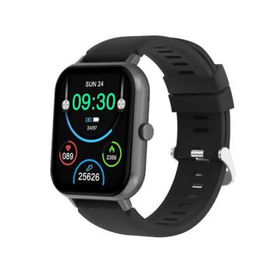Tiqo® Everpeak Dare Smartwatch with 1.85" HD Screen, Multiple Sports Modes, BT Calling, HR and More