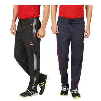 TIRUPUR GUIDEFASHION Mens Slim Fit Track pants(Pack of 2)