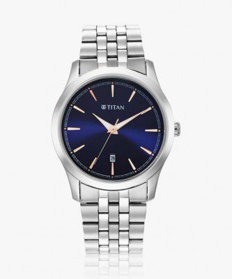 Titan 1823SM02-DM373-IBD BOP Analog Watch - For Men 1823SM02