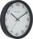 Titan Analog 30 cm X 30 cm Wall Clock (Black, With Glass, Standard)...