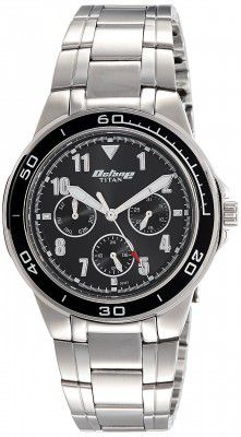 Titan Analog Black Dial Mens Watch-NL90039KM01