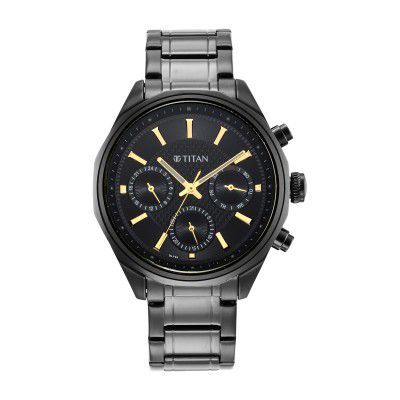 Titan Analog Black Dial Mens Watch-1829NM02/NP1829NM02