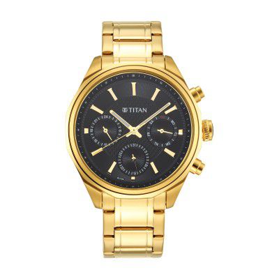 Titan Analog Black Dial Mens Watch-NP1829YM01/NP1829YM01