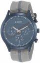 Titan Analog Blue Dial Mens Watch-90129QP01...