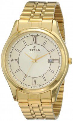 Titan Analog gold Dial Mens Watch NM1713YM03/NN1713YM03/NP1713YM03