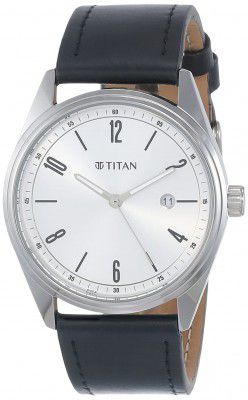 Titan Analog Silver Dial Mens Watch-1864SL07