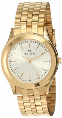 Titan Analog Silver Dial Mens Watch-NL1648YM01