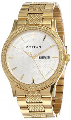 Titan Analog Silver Dial Mens Watch-NL1650YM05