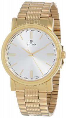 Titan Analog Silver Dial Mens Watch-NL1712YM01