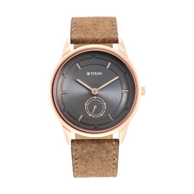 Titan Analog Silver Dial Mens Watch-1806WL02