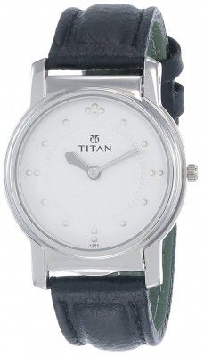 Titan Brail Analog White Dial Mens Watch-NB1855SL01 / NB1855SL01/NP1855SL01