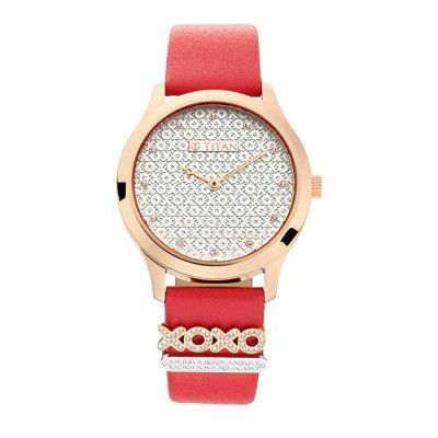 Titan Charming Love Valentines Women's Watch-95124WL01F / 95124WL01F
