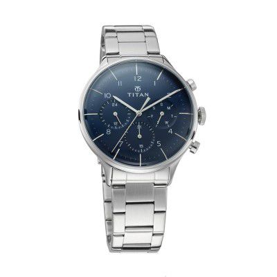 Titan Classique Analog Blue Dial Men's Watch NM90102SM01/NN90102SM01/NP90102SM01