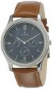 Titan Classique Retrogrades Analog Blue Dial Mens Watch-NL1768SL03/NP1768SL03...