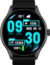 Titan Evoke with 1.43 AMOLED Display,1000 Nits Brightness,Rotating Crown,BT Calling Smartwatch  (Black Strap, Free Size)...