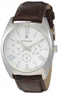 Titan GCLSQ Analog Silver Dial Mens Watch-NK9476SL02 / NK9476SL02